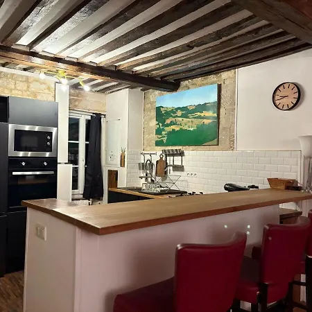 Centre Caen Super Duplex, Wifi, 5 Pers Avec Vayny 凯恩