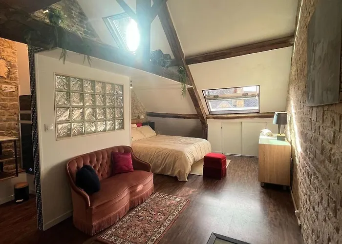 Centre Caen Super Duplex, Wifi, 5 Pers Avec Vayny * 凯恩